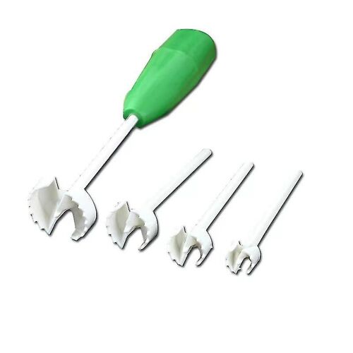 Ensemble De Coupe-Légumes En Spirale - 4 Tailles Pour Farcir Facilement Les Fruits Et Légumes - Outil De Cuisine Durable Et Convivial