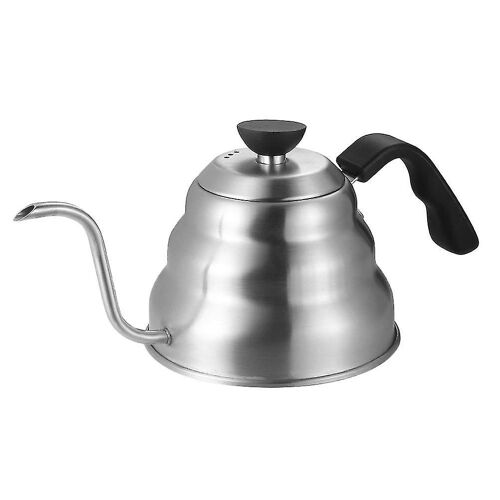 Bouilloire À Café En Acier Inoxydable Haut De Gamme Avec Long Bec Verseur ¿ 1 000 Ml, Design Ergonomique, Conduction Thermique Rapide