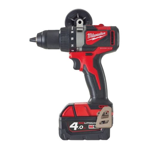 Milwaukee - Perceuse visseuse BRUSHLESS 18 V Li-Ion 4.0 Ah 82 Nm - M18 BLDD2-402X