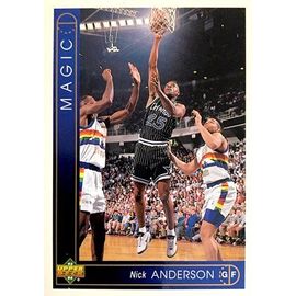 269 Nick Anderson - Orlando Magic - Carte Upper Deck Nba 1993