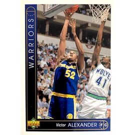 261 Victor Alexander - Golden State Warriors - Carte Upper Deck Nba 1993