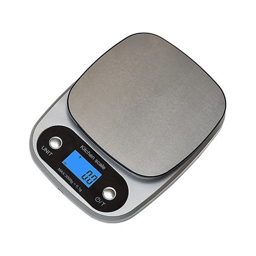 Balance De Cuisine Haute Précision 0,1 G - Balance Alimentaire Numérique Rechargeable, Pèse Jusqu'à 3 Kg, Facile À Nettoyer, Plusieurs Unités
