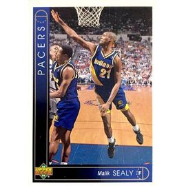 128 Malik Sealy - Indiana Pacers - Carte Upper Deck Nba 1993