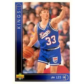 112 Jim Les - Sacramento Kings - Carte Upper Deck Nba 1993