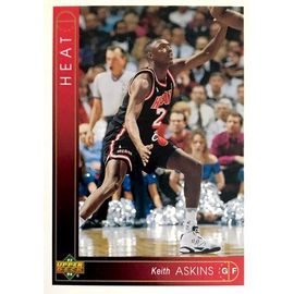 25 Keith Askins - Miami Heat - Carte Upper Deck Nba 1993
