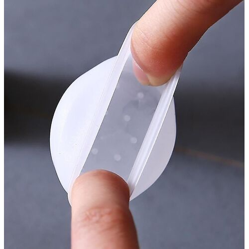 Lot de 16 embouts de pieds de chaise en silicone pour la protection du sol - Installation facile, sans adhésif, s'adapte à divers meubles, design transparent