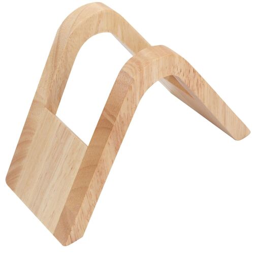 Porte-Filtre À Café Écologique En Bois ¿ Rangement Durable En Forme De V Pour La Maison Et Les Cafés ¿ Design En Bois Jaune