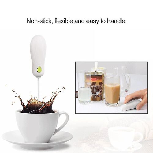 Mousseur à lait et fouet portable - Facile à utiliser, durable, antiadhésif, parfait pour le café et les milkshakes
