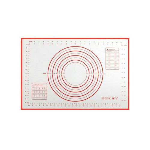 Tapis À Pâtisserie En Silicone De Qualité Supérieure 60 X 40 Cm ¿ Antidérapant, Facile À Nettoyer Et Résistant À La Chaleur Pour La Pâtisserie