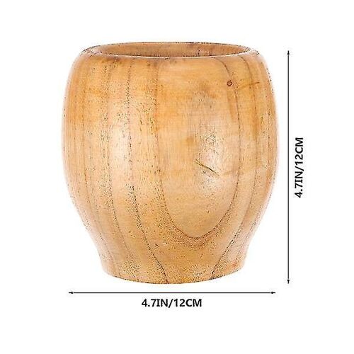 Presse-Ail En Bois De Qualité Supérieure, Mortier Et Pilon ¿ Broyage Sans Effort De L'ail, Des Herbes Et Des Épices ¿ Gadget De Cuisine
