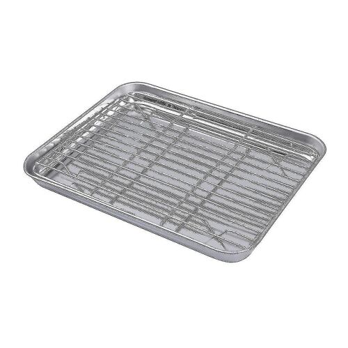 Ensemble De Rôtissoire À Dinde Et De Grille De Refroidissement Pour Biscuits En Acier Inoxydable - Non Toxique, Lavable Au Lave-Vaisselle, Ustensiles De Cuisson Durables