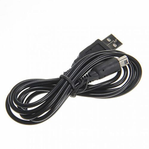 Câble de recharge USB Noir pour Nintendo 3DS