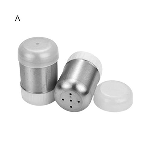 Lot De 2 Poivrières En Acier Inoxydable - Distributeurs D'assaisonnement Durables, Antirouille Et Poli Miroir Pour La Maison Et La Cuisine