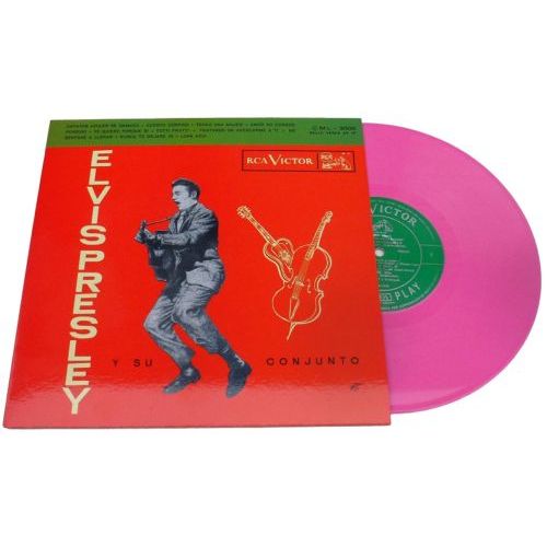 Elvis Presley Y Su Conjunto 25 Cm Lp Pink Vinyl Rose
