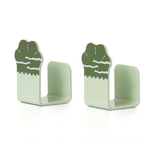 Lot De 2 Supports Muraux Pour Couvercles De Casseroles Et Poêles, En Plastique Durable, Design Écologique