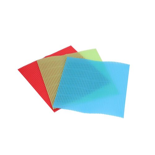 Tapis À Sushis En Plastique Coloré, 3 Pièces, Kit De Fabrication De Sushis À Faire Soi-Même, Pour La Maison Et Le Restaurant