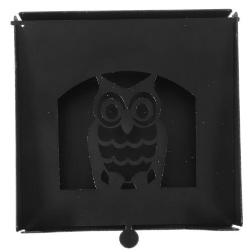Porte-Serviettes En Métal Élégant En Forme De Hibou ¿ Support Vintage En Fer Pour Table À Manger, Cuisine, Café Et Restaurant
