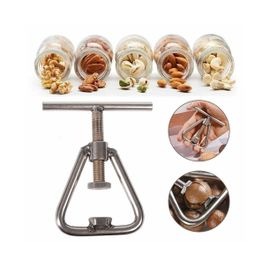 Casse-Noix En Acier Inoxydable Durable ¿ Décortiqueur De Noix Efficace Pour Noix De Pécan, Amandes Et Noix À Coque Dure