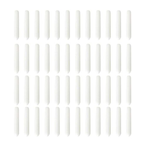 Lot de 200 caches en caoutchouc blanc pour grille de lave-vaisselle - Installation facile, protège la vaisselle et restaure les grilles