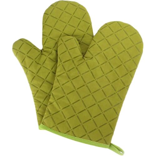 Gants De Cuisine Antidérapants En Coton ¿ Résistants À La Chaleur, Durables, Confortables, Coupe Universelle Pour La Cuisine Et La Pâtisserie ¿ 1 Paire