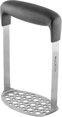 Presse-Purée Ergonomique En Acier Inoxydable - Durable, Facile À Nettoyer, Parfait Pour Une Purée Lisse Et Plus Encore