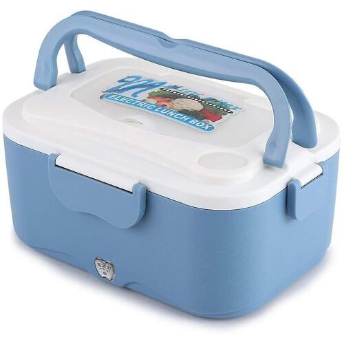 Boîte À Lunch Chauffante Électrique Avec Sac Isotherme - 1,5 L, 12 V, Non Toxique, Ustensiles Inclus, Idéale Pour Les Voyages Et Le Travail