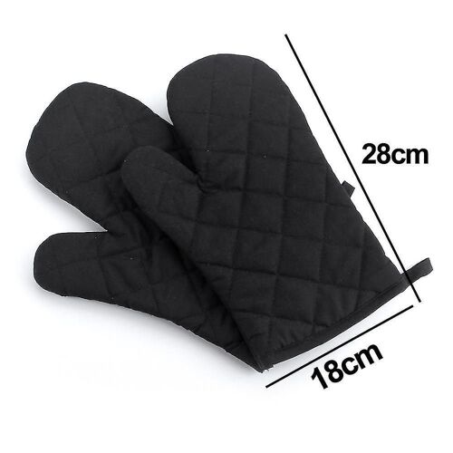 Gants De Cuisine En Silicone Résistants À La Chaleur De Qualité Supérieure - Antidérapants, Confortables Et Faciles À Nettoyer Pour Une Cuisson En Toute Sécurité
