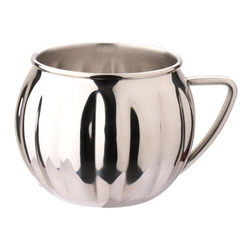 Élégante Tasse À Cocktail En Acier Inoxydable De Grande Capacité ¿ Verre Électrolytique Brillant Pour Fêtes Et Usage Domestique