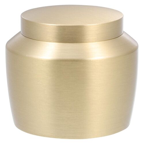 Élégante Boîte À Thé En Cuivre ¿ Bocal De Rangement Portable Pour Thé En Vrac, Grains De Café Et Plus Encore ¿ Cadeau Idéal Et Design Durable