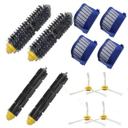 Kit Pour Irobot Roomba 600 Series 620 630 650 660, Brosse ? Bras Et Filtre A¿¿rographe, Poils Et Flexible, Collection 9109-May18123
