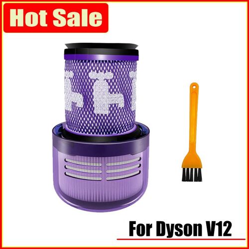 Filtre Hepa Pour Aspirateur Sans Fil Dyson V12, Accessoires Lavables De Remplacement, Outil De Nettoyage Post-Filtre, Pi¿¿ces De Rechange Durables 9109-May17085