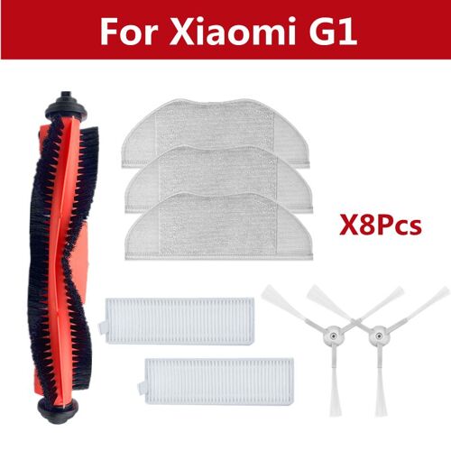 Filtre Pour Aspirateur Robot Xiaomi G1 Mi, Accessoires Essentiels Pour Aspirateur Robot, Brosse Lat¿¿rale Principale, Tissus De Vadrouille, Pi¿¿ces De R 9109-May16664
