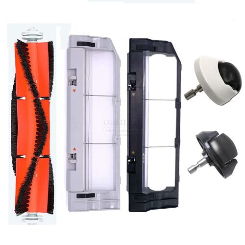 Couvercle De Brosse Pour Rouleau Principal, Accessoires De Remplacement Pour Aspirateur Robot Xiaomi Mi Roborock S5 Max S50 S51 S6 Max Xaomi Xiomi 9109-May16845