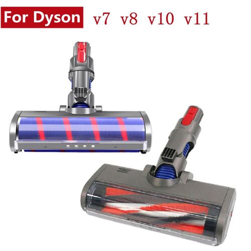 T¿ºte De Brosse ?lectrique Amovible Pour Dyson V7 V8 V10 V11, Outil De Sol Motoris¿¿ De Haute Qualit¿¿, Version Am¿¿lior¿¿e, Livraison Gratuite 9109-May16659