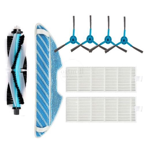 Kit De Pi¿¿ces De Rechange Pour Aspirateur Cecotec Conga 1390 1290, Filtre Hepa, Accessoires Pour Brosse Centrale Lat¿¿rale 9109-May27809