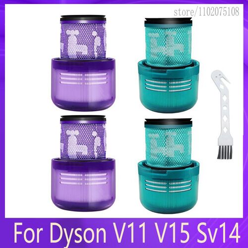 Unit¿¿ De Filtre Hepa De Remplacement, Pi¿¿ces D¿¿tach¿¿es Pour Aspirateur Robot Dyson V11 V15 Sv14 Cyclone Absolu Sans Fil, Accessoires 9109-May17451
