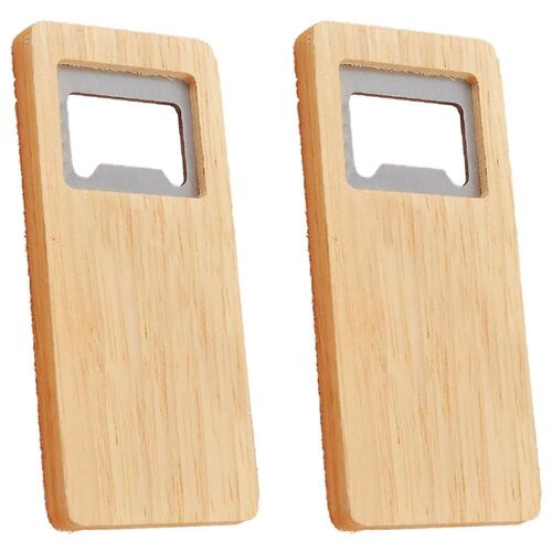 Décapsuleur En Bois De Qualité Supérieure - Compact, Léger, Durable, En Bois D'hévéa Et En Acier Inoxydable, Parfait Pour La Maison Et Les Voyages