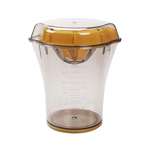 Presse-Agrumes Manuel Portable ¿ Léger, Durable Et Facile À Utiliser Pour Des Jus Frais À La Maison Ou En Déplacement ¿ Orange Vif