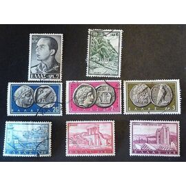 Grèce Oblitéré N° 630 Et + Lot De 8 Timbres De 1956-63