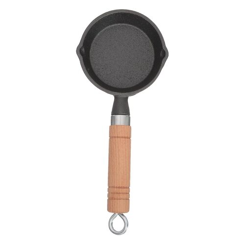 Poêle En Fonte Antiadhésive De Qualité Supérieure - Petite Poêle Pour Une Cuisson Polyvalente, Un Nettoyage Facile Et Une Poignée Ergonomique