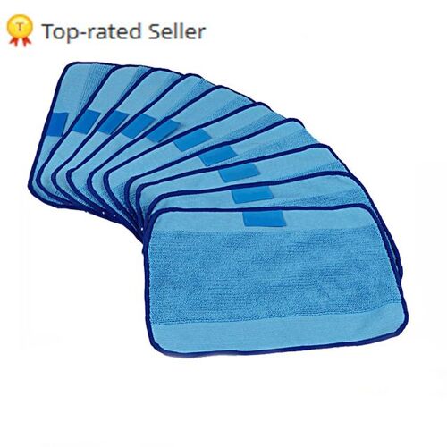10 Paquets De Chiffons De Nettoyage Professionnels En Microfibre De Haute Qualit¿¿, Pour Robot De Nettoyage De Sol Braava Irobot Braava Minit 4200 5200 9109-May17992