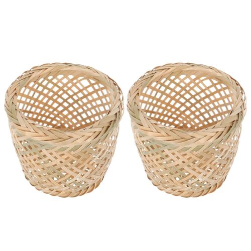 Lot De 2 Manchons Écologiques En Bambou Pour Verres À Boire ¿ Durables, Légers, Cadeau Idéal