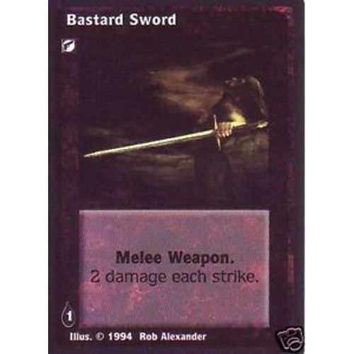 Vtes/Jyhad - Bastard Sword - Vo