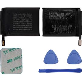 Heue-Batterie De Rechange A2327 303,8 Mah Compatible Avec Apple Watch Series 6 44 Mm Avec Kit D'outils De Réparation