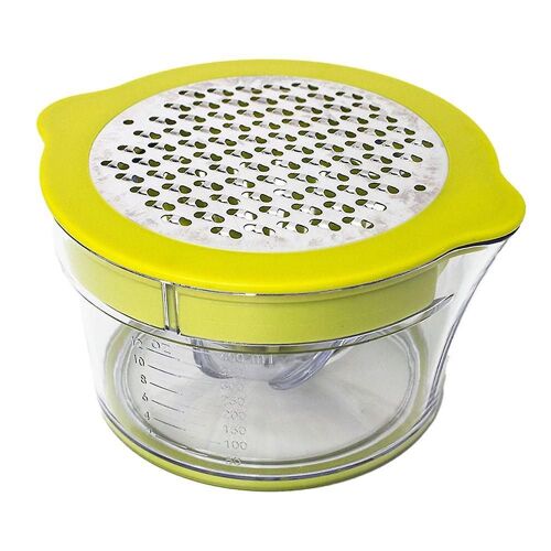 Presse-Citron Multifonctionnel Avec Tasse À Mesurer Et Râpe De 16 Oz - Durable, Facile À Nettoyer, Parfait Pour Faire Des Jus !
