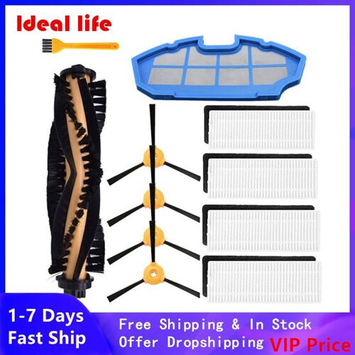 Filtre De Brosse Lat¿¿rale ? Rouleau, Pour Iboto Aqua V710, Eufy Robovac 11, Ecovacs Deebot N79S N79, Conga Excellent 5040 990 9109-May10847