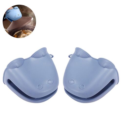 Gants De Cuisine En Silicone Résistants À La Chaleur ¿ Antidérapants, Faciles À Nettoyer, Taille Universelle, Parfaits Pour La Pâtisserie Et Les Grillades