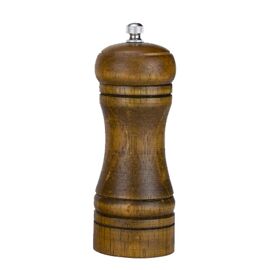 Moulin À Poivre En Bois De Chêne De Qualité Supérieure - Mécanisme En Céramique Réglable, Essentiel De Cuisine Durable Et Élégant