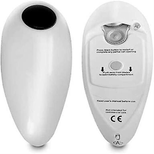 Ouvre-Boîte Électrique Automatique Avec Design Ergonomique, Fonctionnement Mains Libres Et Retrait Sécurisé Du Couvercle - Installation Facile De La Batterie