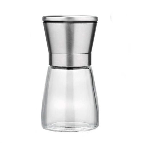 Ensemble De Moulins À Sel Et À Poivre En Acier Inoxydable De Qualité Supérieure - Réglable, Élégant Et Parfait Pour Toutes Les Cuisines